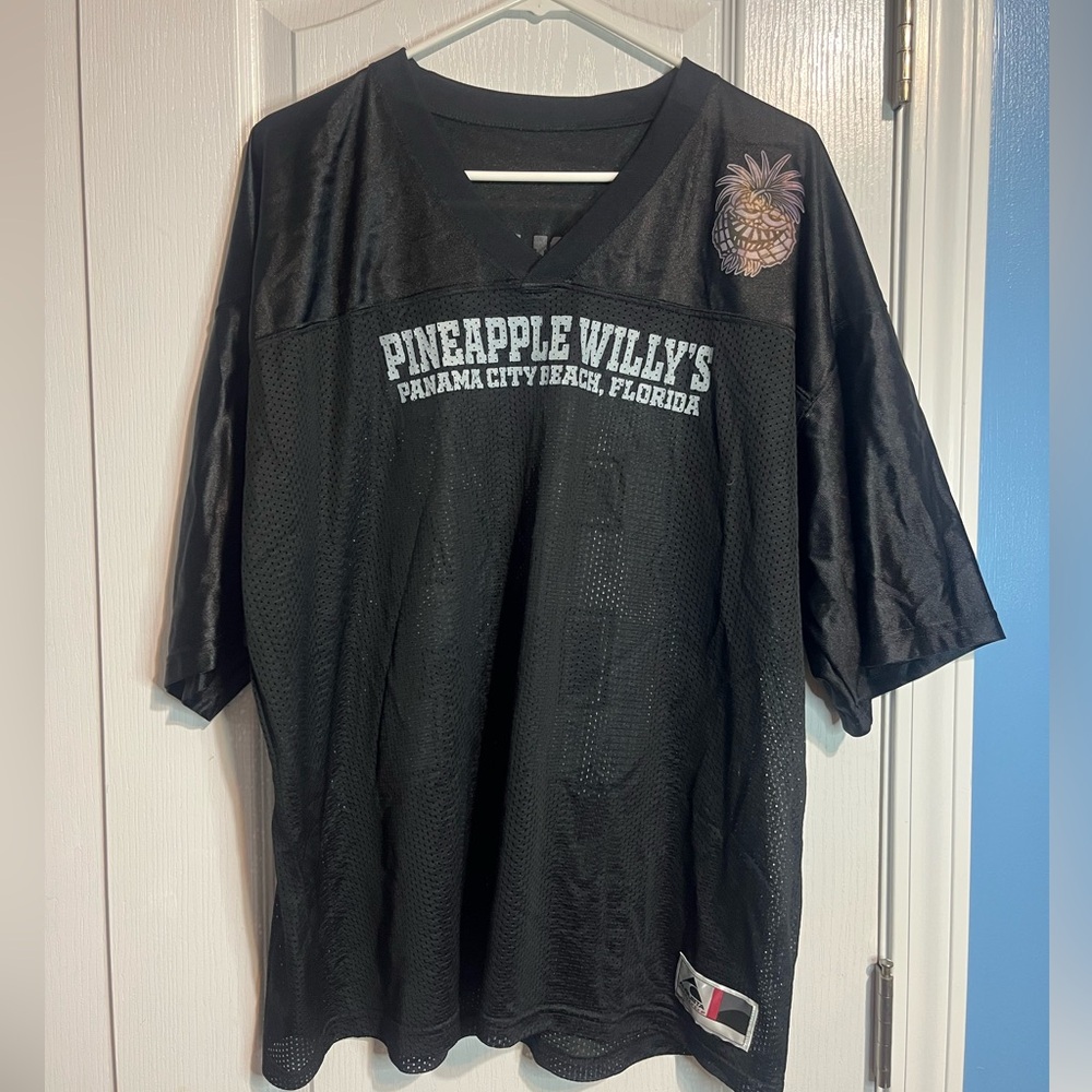 🏝️ Pineapple Willy’s Panama City Beach Football Jersey - Size 2XL 🏈